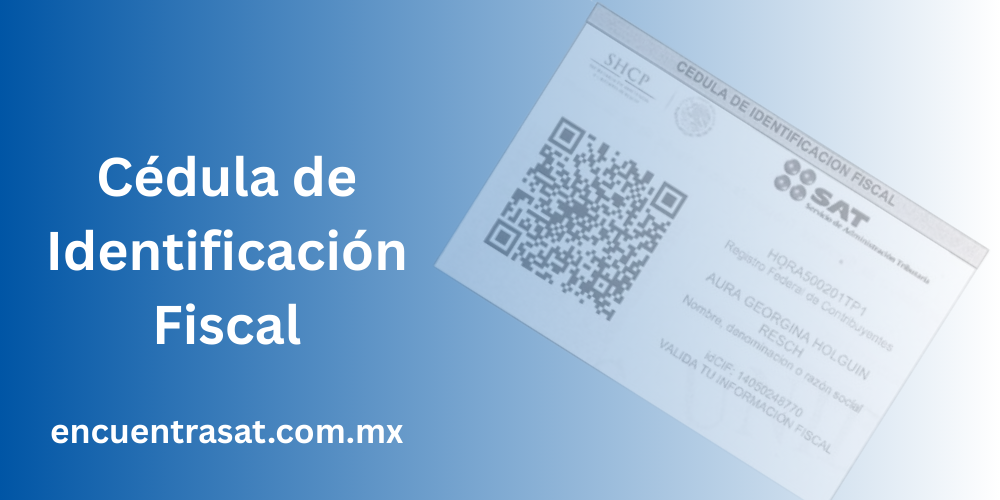 Cédula de Identificación Fiscal